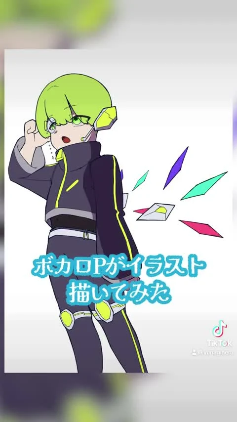 Cyberpunk × Boyのイラストメイキングより